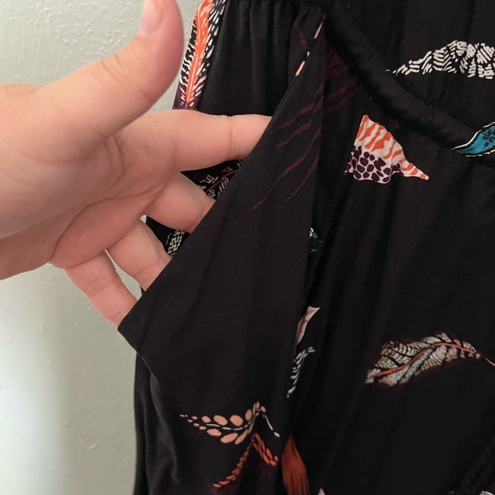 Torrid Midi Challis Puff Sleeve‎ Dress - Picture 7 of 8